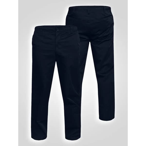 Duke Herr D555 Basilio Rugbybyxor med Elastisk Midja 34L Marinblå Navy 34L