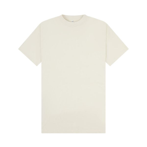 Casual Classics Unisex Vuxen Kammad Ringspunnen Bomull Förlängd Halsringning Ecru XL