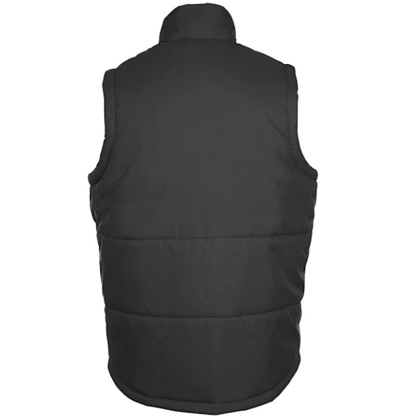 SOLS Varm Unisex Vadderad Bodywarmer Jacka S Charcoal Charcoal S