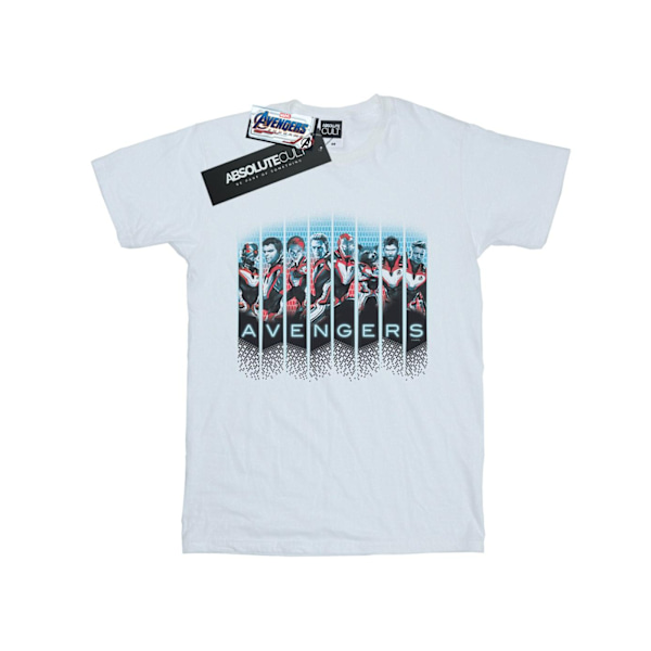 Marvel Boys Avengers Endgame Team Tech Assemble T-shirt 9-11 år White 9-11 Years