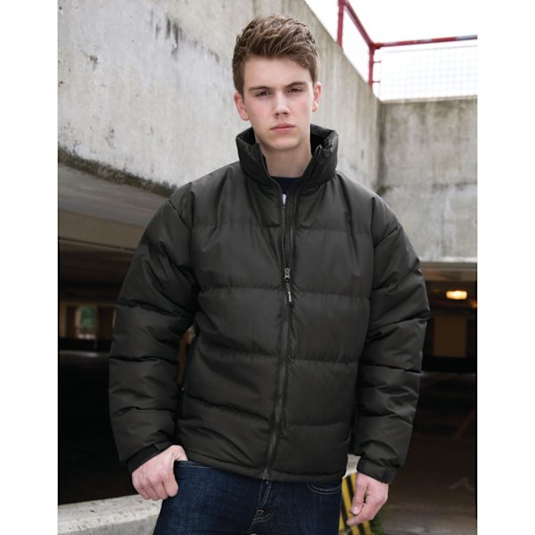 Result Herr Holkham Dun Feel Vattenavvisande Jacka L Svart Black L