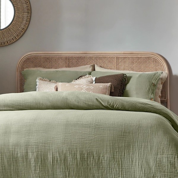 Yard Lark Muslin Bomullstäcke Set Dubbel Eucalyptus Eucalyptus Double