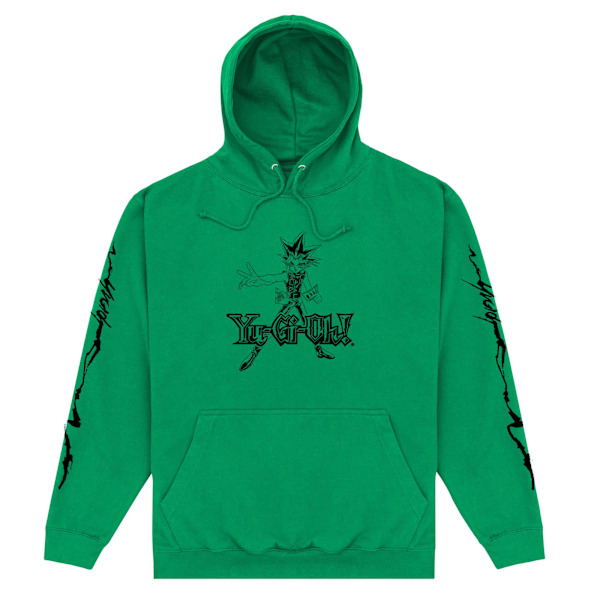 Yu-Gi-Oh! Unisex Adult Outline Hoodie XXL Celtic Green Celtic Green XXL