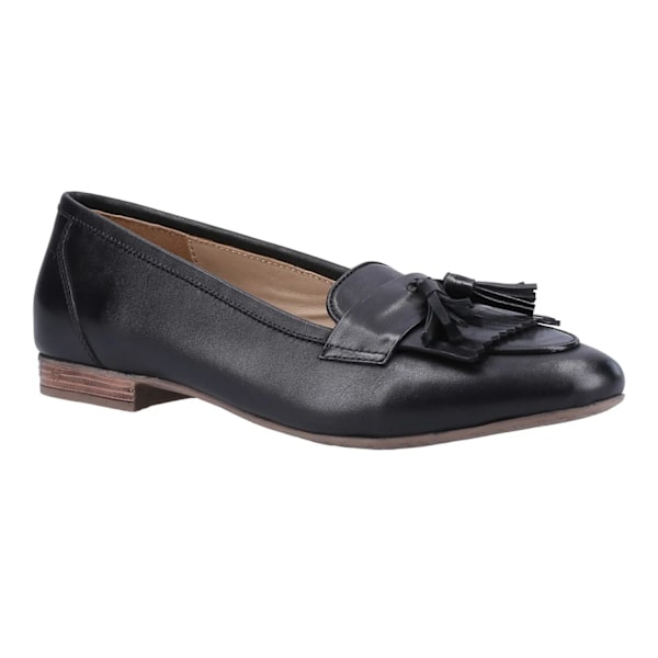 Hush Puppies Dam/Damer Marissa Läder Tofs Loafers 8 UK Black 8 UK