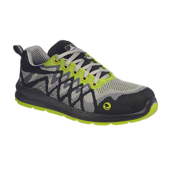 Portwest Eco Friendly Compositelite Säkerhetsskor för Herrar 6 UK B Black/Yellow 6 UK