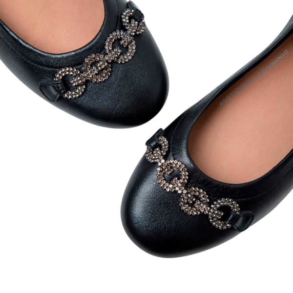 Fit Flop Dam Allegro Sparkle Ballerinaskor 7 UK Svart Black 7 UK
