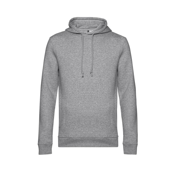 B&C Herr Hoodie i Organisk Bomull Storlek L Heather Grey Heather Grey L