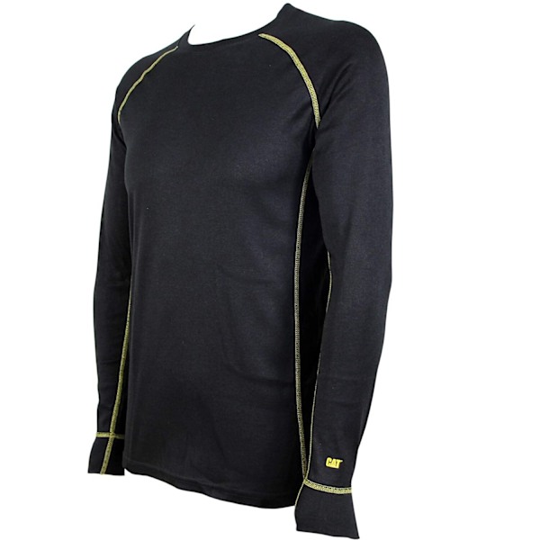 Caterpillar Herr Termisk Topp XL Svart Black XL