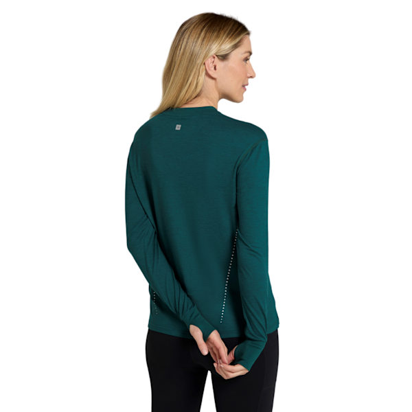 Mountain Warehouse Löp T-shirt för Kvinnor/Dam Time Trial 16 Dark Green 16 UK