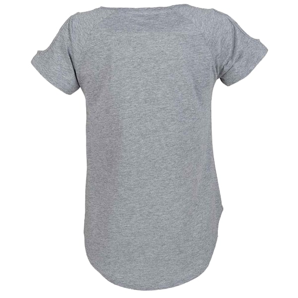 Skinni Fit Dam/Dam Heather Drop Tail T-Shirt XL Heather G Heather Grey XL