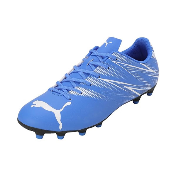 Puma Attacanto FG/AG fotbollsskor för män 8 UK blå/vit Blue/White 8 UK