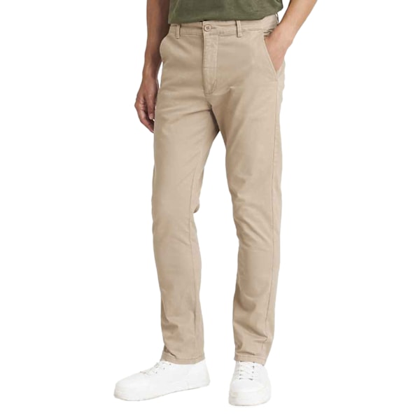 AWDis So Denim Herr Adam Slim Chinos 40R Stone Stone 40R