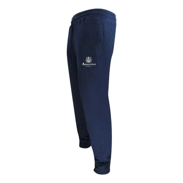 Aquascutum Herr Active Basic Ribbade Joggingbyxor XXL Blå Blue XXL