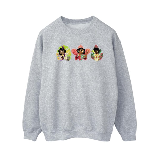 Disney Dam/Dam Encanto Familjelinje Sweatshirt S Sports Grå Sports Grey S