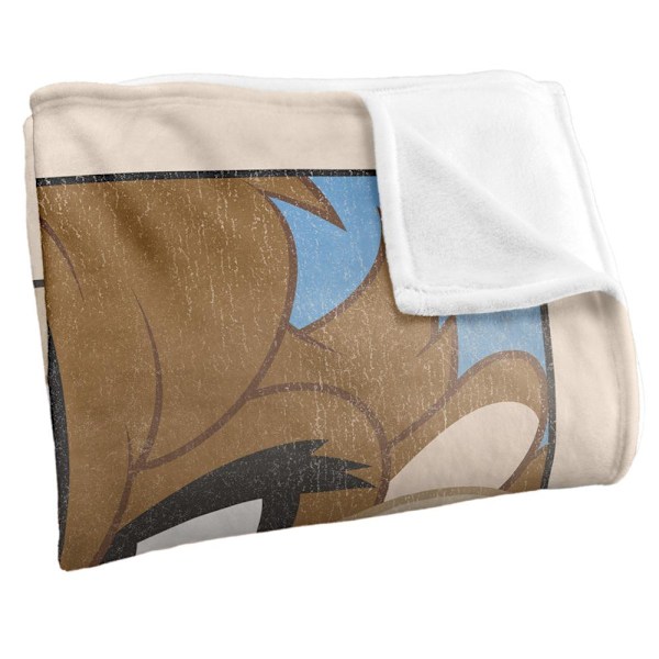 Looney Tunes Inramad Taz Filt One Size Flerfärgad Multicoloured One Size