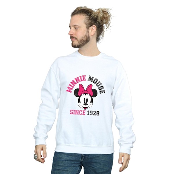 Disney Herr Mickey Mouse Sedan 1928 Sweatshirt S Vit White S