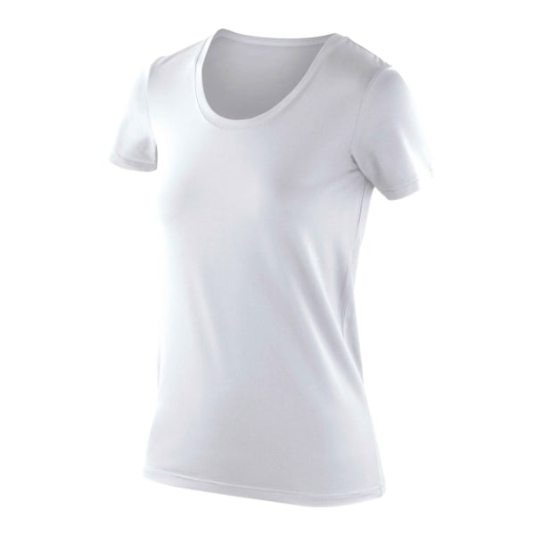 Spiro Dam/Dam Impact Softex kortärmad T-shirt XXS Whit White XXS