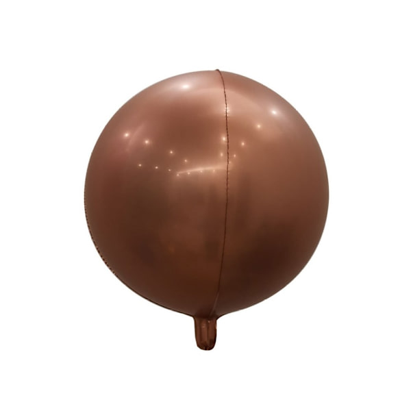 Realmax Chrome 4D Ballong One Size Roséguld Rose Gold One Size