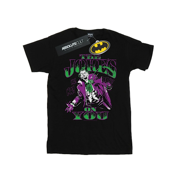 DC Comics Girls Joker The Joke´s On You Bomull T-shirt 9-11 År Black 9-11 Years