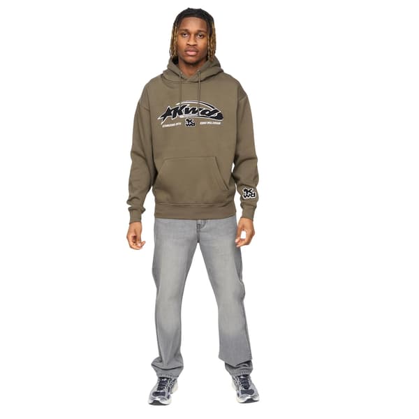 Kings Will Dream Herr Dashed Hoodie XL Oliv Olive XL