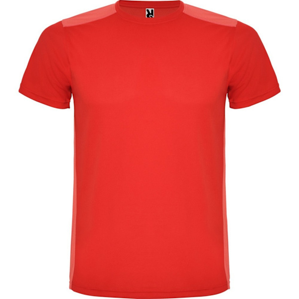 Roly Unisex Vuxen Detroit Kortärmad Sport T-shirt S Röd Red S