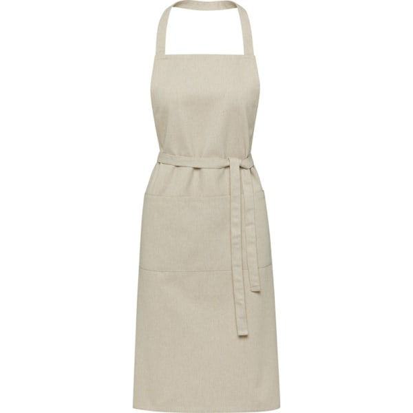 Unisex Vuxen Shara Återvunnen Full Förkläde En Storlek Havregryn Oatmeal One Size