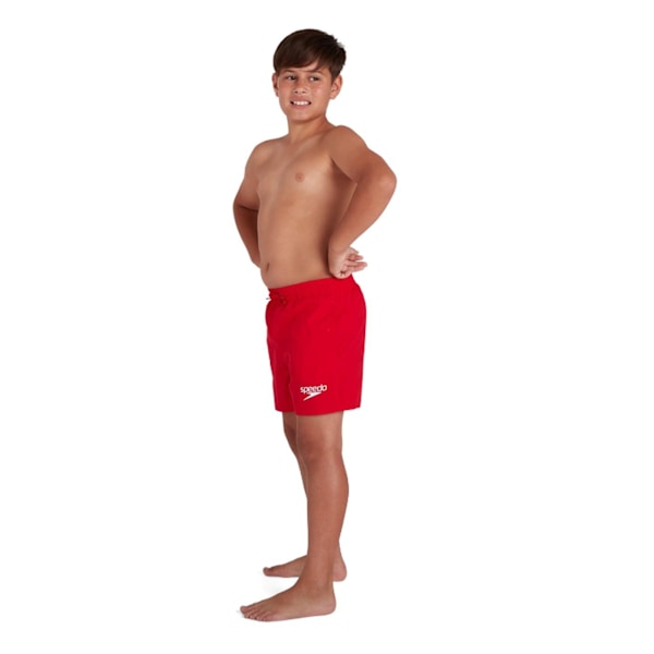 Speedo Boys Essential Badbyxor M Röd Red M