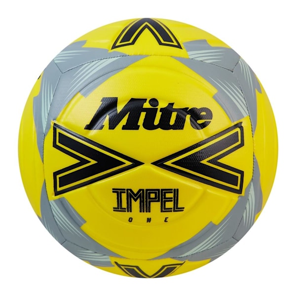 Mitre Impel One 2024 Fotboll 3 Gul/Svart/Grå Yellow/Black/Grey 3