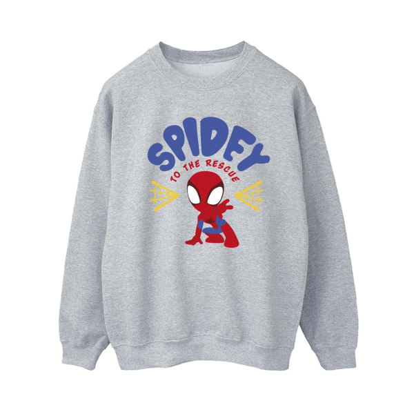 Marvel Womens/Ladies Spidey And His Amazing Friends Rescue Swea Black L