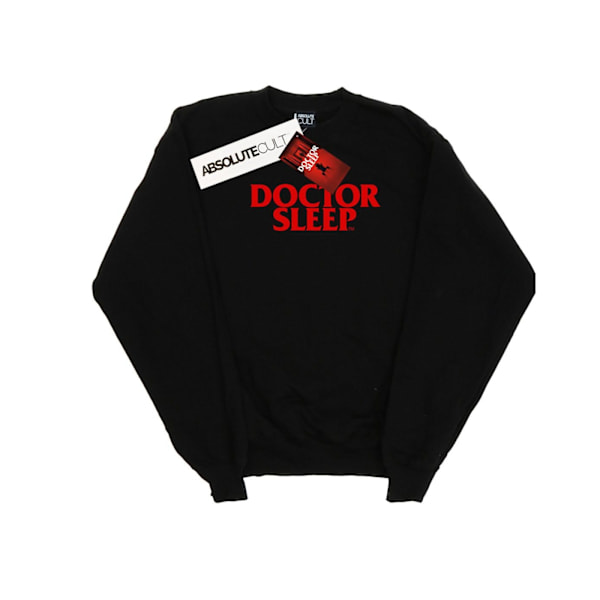 Doctor Sleep Herr Text Logo Sweatshirt M Svart Black M