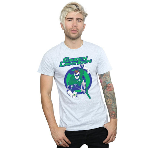 DC Comics Green Lantern Leap T-shirt M Sports Grey Sports Grey M