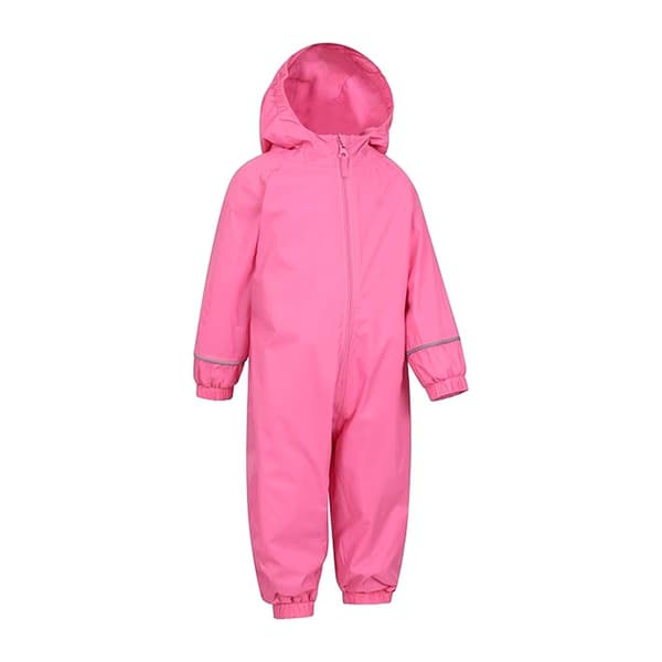 Mountain Warehouse Spright Vattentätt Regnställ för Barn Pink 12-18 Months