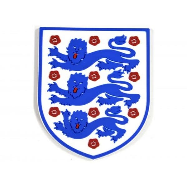England FA 3D Crest Kylskåpsmagnet En Storlek Blå/Vit Blue/White One Size