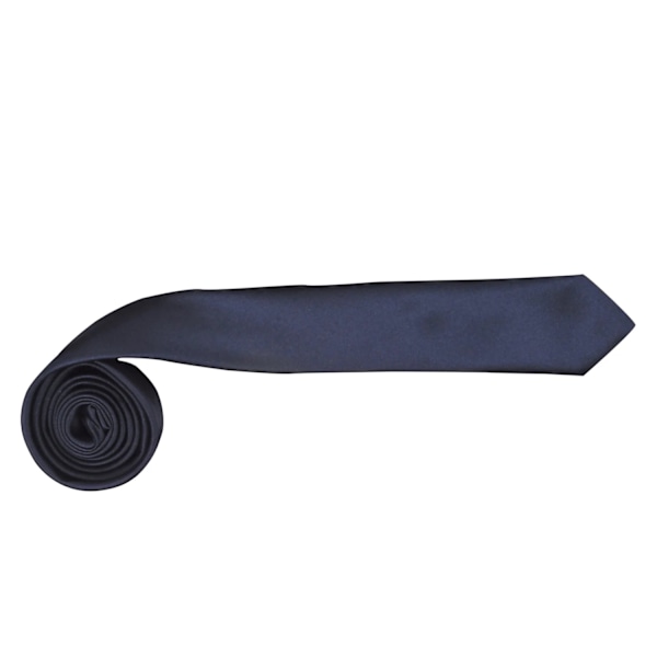 Premier Tie - Herr Slim Retro Arbetslips (2-pack) One Size Nav Navy One Size