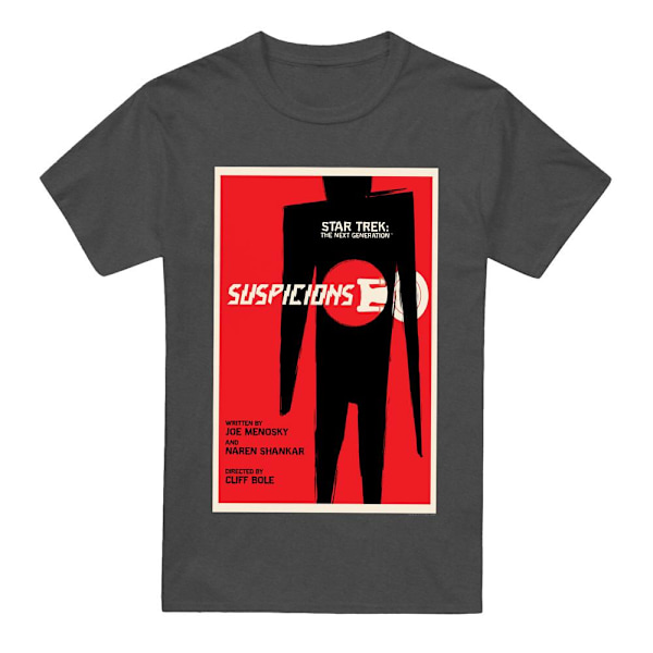 Star Trek Unisex Vuxen The Next Generation Säsong 6 Avsnitt 22 Charcoal XXL