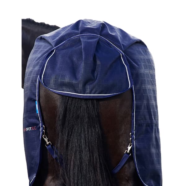 Weatherbeeta Comfitec Prelim Standard-Neck Embossed 220g Hästtäcke Navy 4´ 3