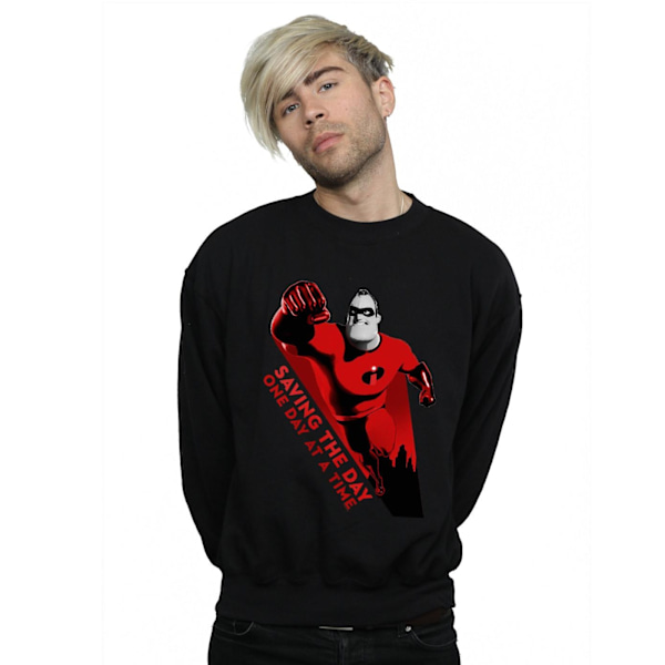 Disney The Incredibles Saving The Day Sweatshirt S Svart Black S