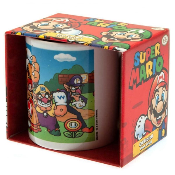 Super Mario-karaktärer Mugg En Storlek Flerfärgad Multicoloured One Size