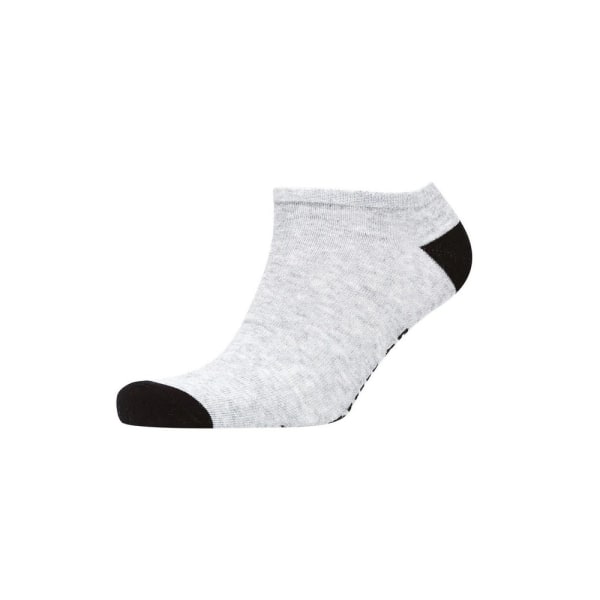 Dunlop Mens Mortehoe Trainer Socks (5-pack) One Size Svart/V Black/White/Grey One Size