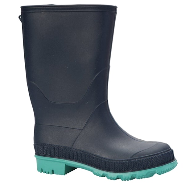 Mountain Warehouse Barnens/Barn Plain Wellington Boots 3 UK N Navy 3 UK