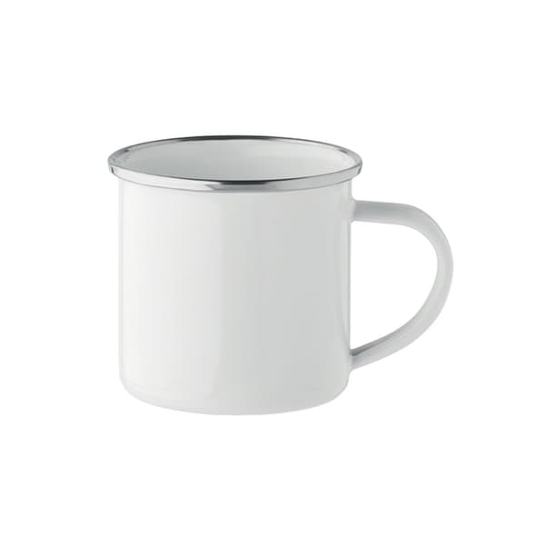 MidOcean Plateado S Emalj Sublimering 200ml Mugg One Size Vit White One Size