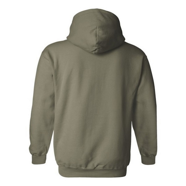 Gildan Heavy Blend Unisex Hoodie för vuxna / Hoodie L Mi Military Green L