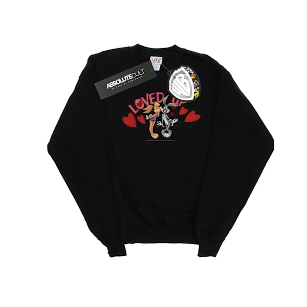 Looney Tunes Mens Bugs Bunny And Lola Valentine´s Day Loved Up Black M