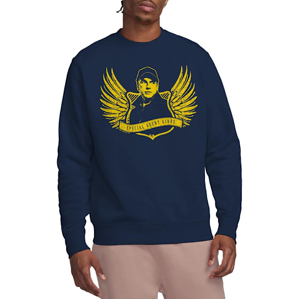 NCIS Unisex Vuxen Go Navy Sweatshirt XL Marinblå Navy XL