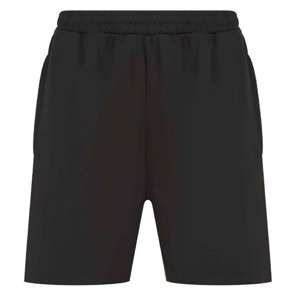 Finden & Hales Herr Stickade Shorts M Svart Black M