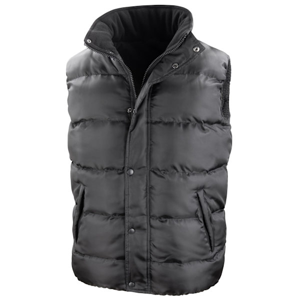 Result Core Mens Nova Lux Padded Gilet L Svart Black L