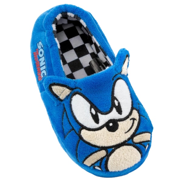 Sonic The Hedgehog Barn/Kids Face Tofflor 2.5 UK Blue Blue 2.5 UK