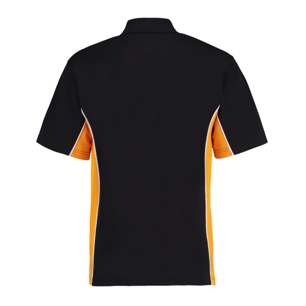 GAMEGEAR Herr Track Classic Polo Shirt M Svart/Guld/Vit Black/Gold/White M