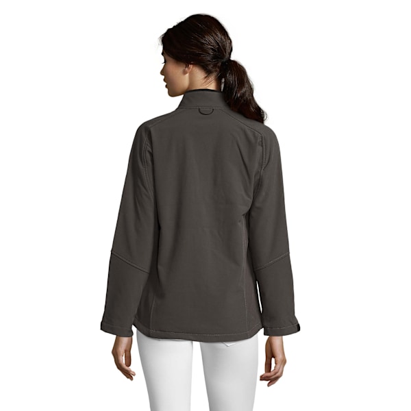 SOLS Dam/Kvinnor Roxy Soft Shell Jacka (Andningsbar, Vindtät Och Vattenavvisande) Charcoal XL