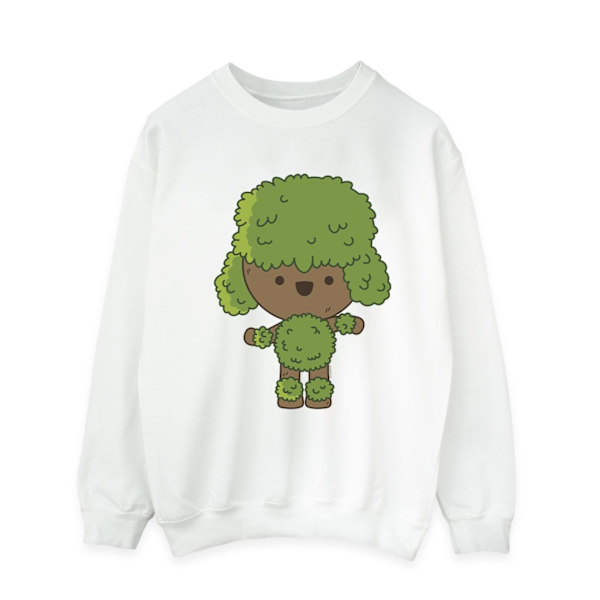 Marvel Mens I Am Groot Chibi Dance Sweatshirt 5XL Vit White 5XL